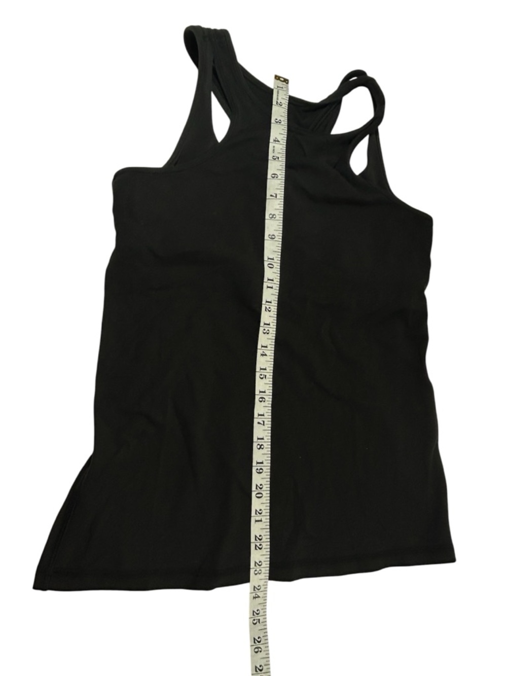 Lululemon Vintage Black Cool Racerback Tank Top Size 10 Archival Quality - Picture 4 of 7